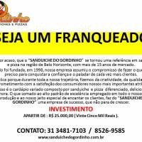 Galeria de Fotos da Franquia Sanduíche do Gordinho - Encontre franquia ou franquias entre as melhores franquias de sucesso no top franquia, para comprar franquia e abrir sua franquia.